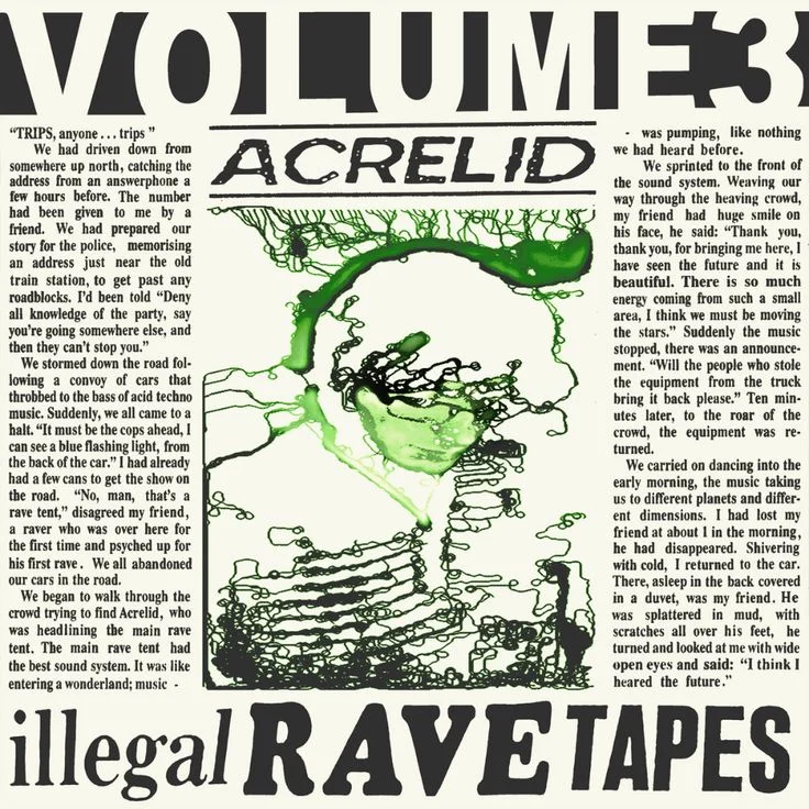 Acrelid - Illegal Rave Tapes Volume 03, by Acrelid (1).webp
